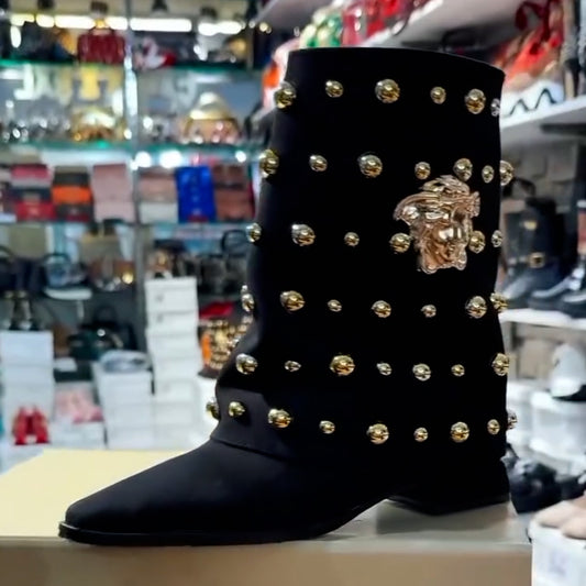 Studded Casual Boots