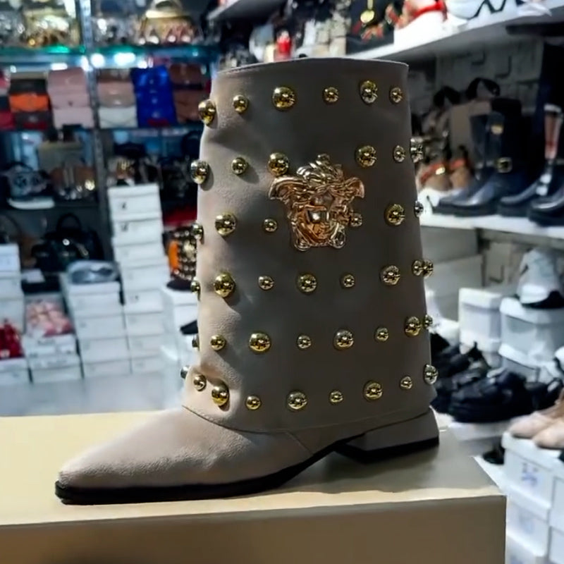 Studded Casual Boots