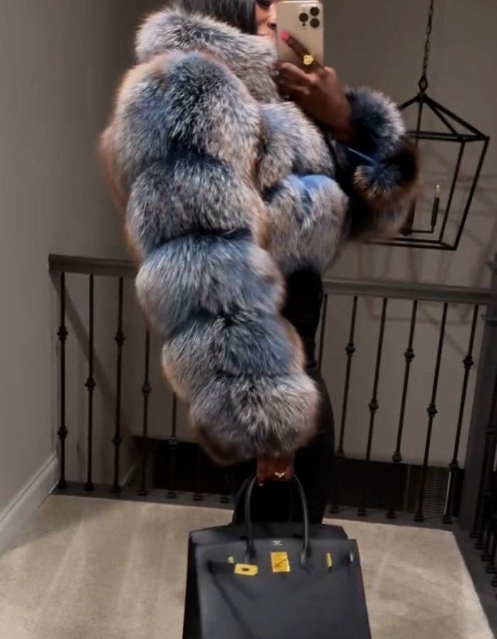 Casual Short Furry Coat