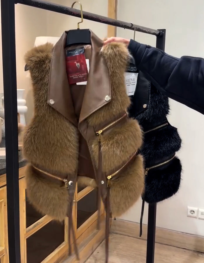 Sleeveless Casual Jacket