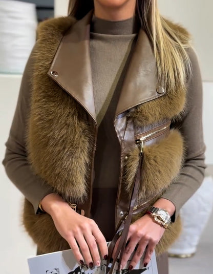 Sleeveless Casual Jacket