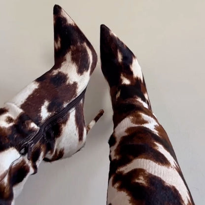 Leopard Long Boots