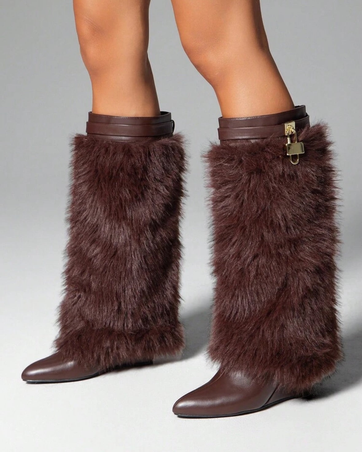 Fab Faux Fur Comfy Boots