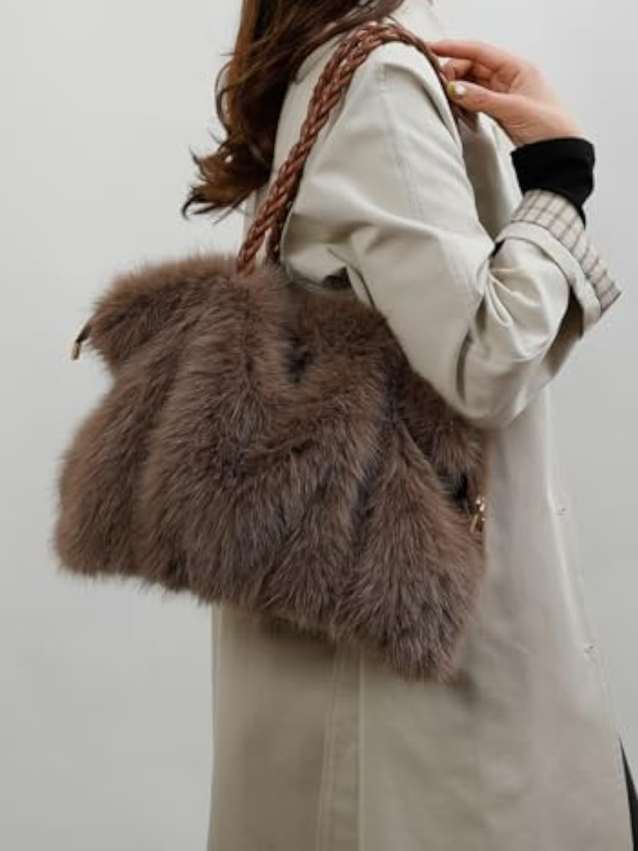 Women's Woven Leather Turf Bag