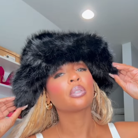 Warm Faux Fur Bucket Hat