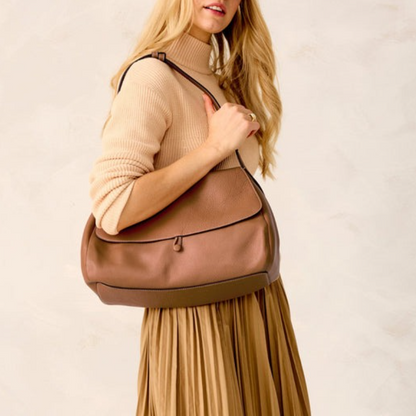 Premium Casual Large-Capacity Leather Tote