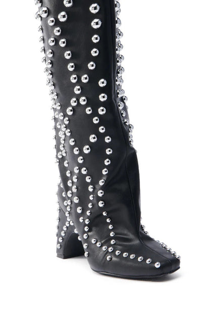BLACK EMBELLISHED BOOT