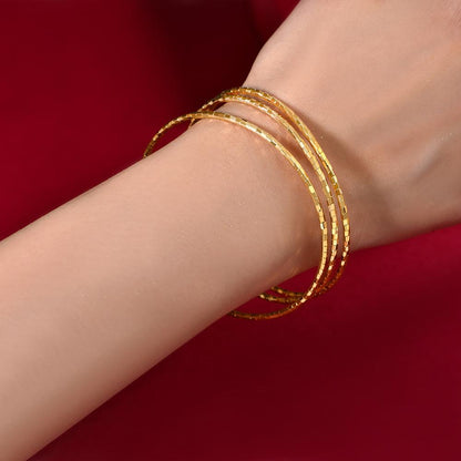 Thin Aperture Bracelet