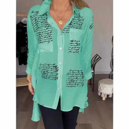 Summer Fashion Print Shirt