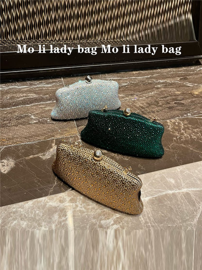 Rhinestone Bag Gradient Evening Bag