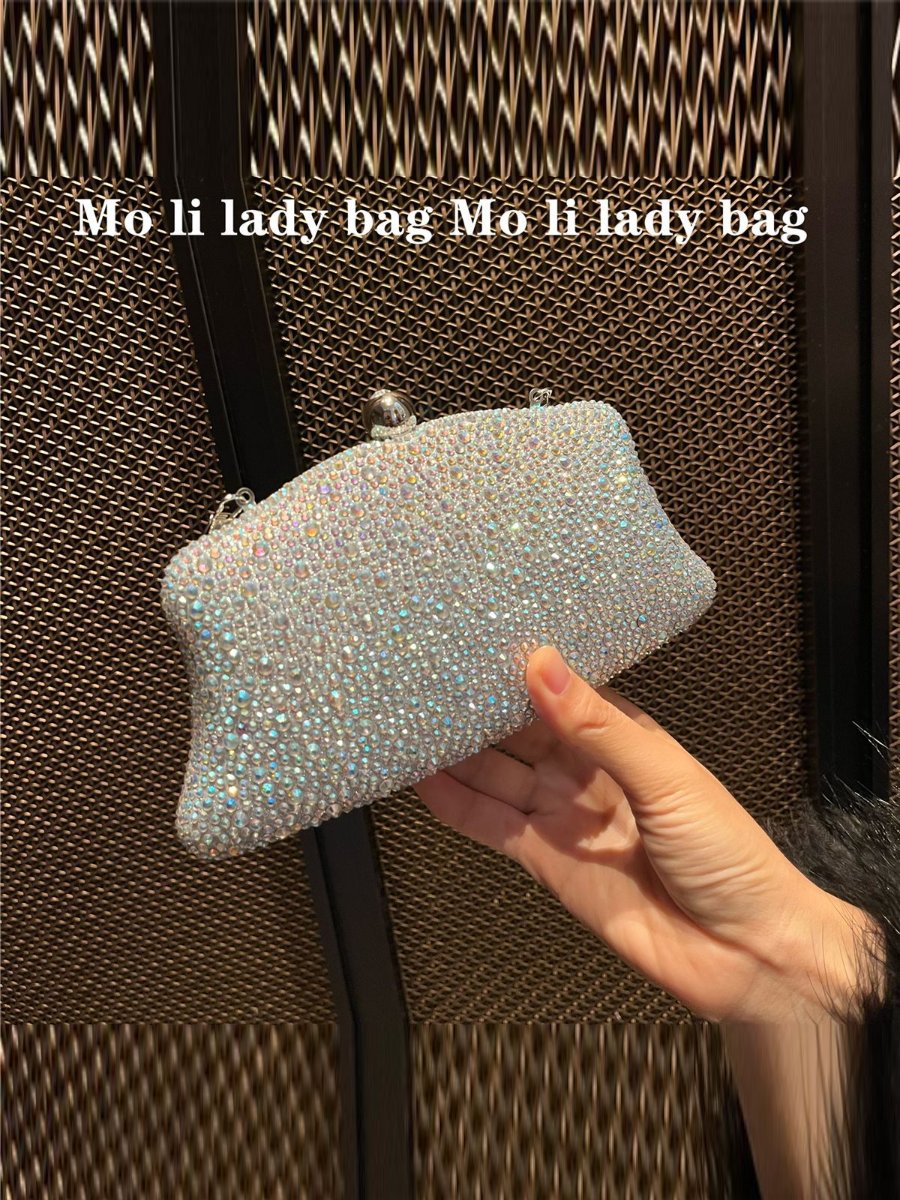 Rhinestone Bag Gradient Evening Bag