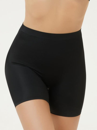 Mid-Waist Flat-Corner Non-Shaping Four-Corner Safety Pants