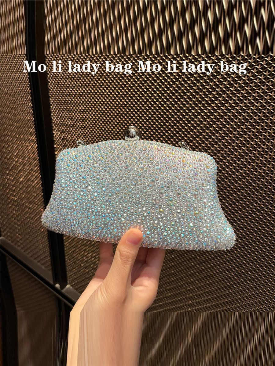 Rhinestone Bag Gradient Evening Bag