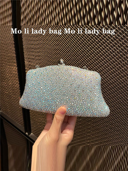 Rhinestone Bag Gradient Evening Bag