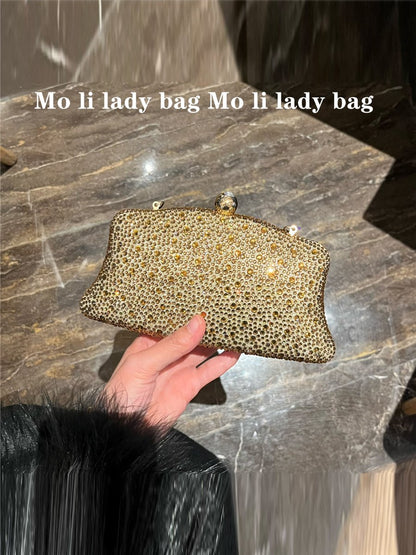 Rhinestone Bag Gradient Evening Bag