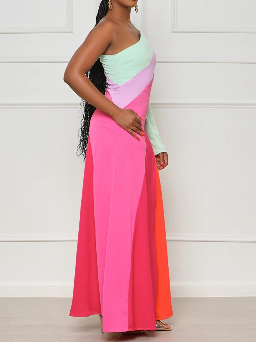 The Rainbow Maxi Dress