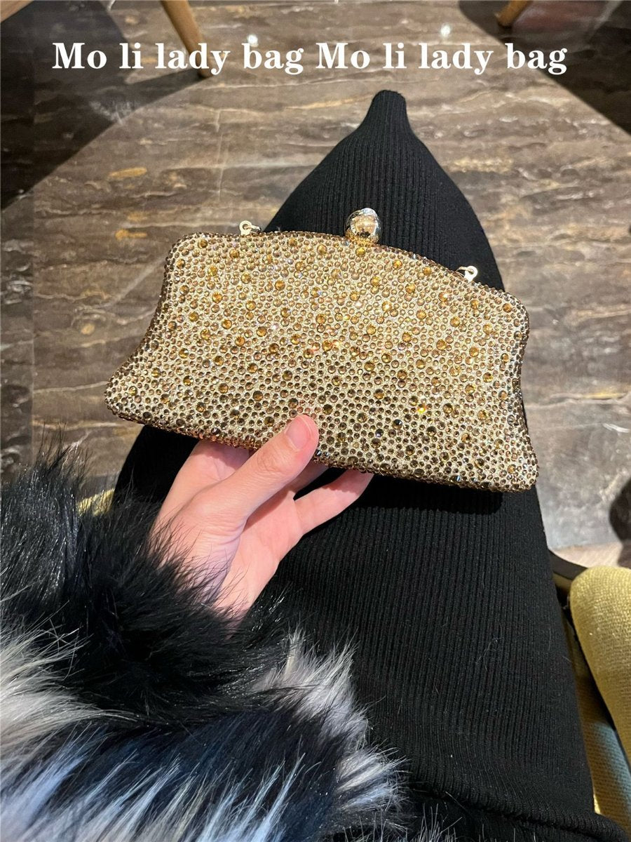 Rhinestone Bag Gradient Evening Bag