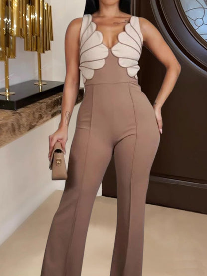 Chic Sleeveless Slim-Fit Jumpsuit