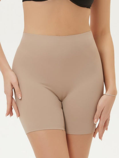 Mid-Waist Flat-Corner Non-Shaping Four-Corner Safety Pants