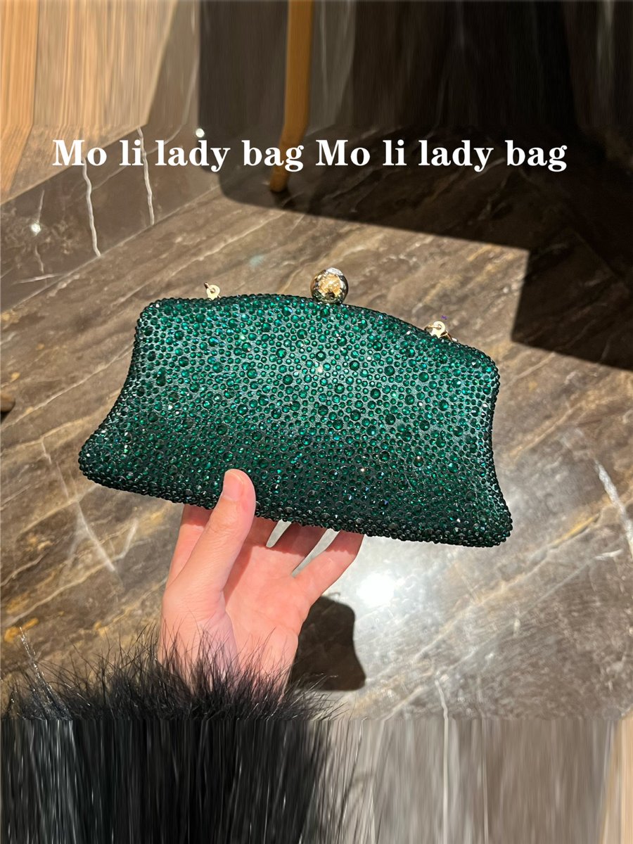 Rhinestone Bag Gradient Evening Bag